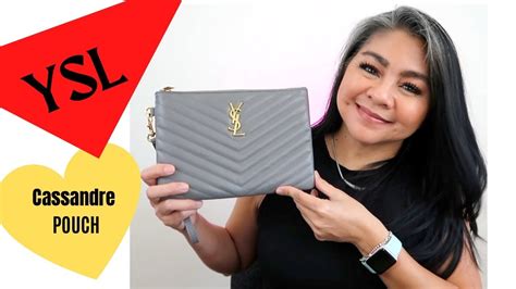 YSL Cassandre Pouch Review 